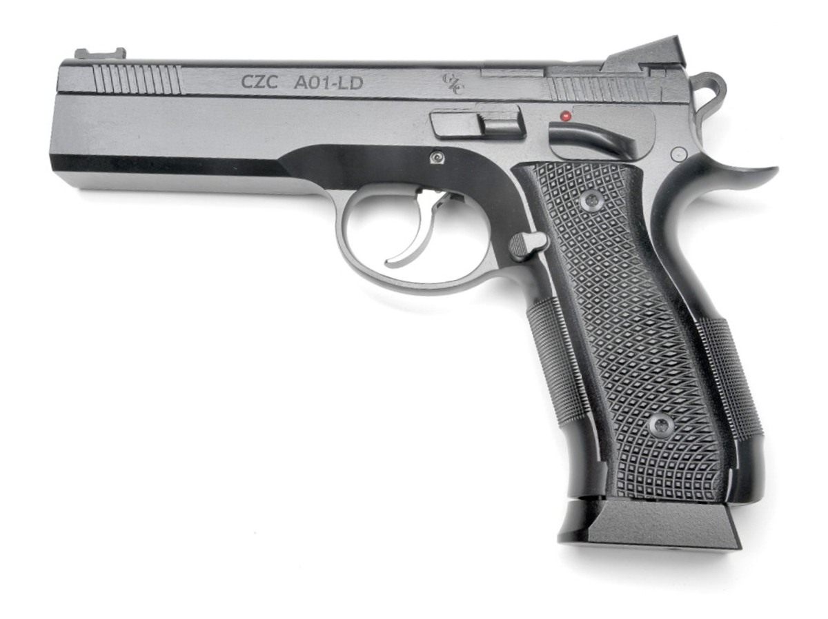 CZ Custom Shop 96336 A01-LD 9mm Luger 19+1 5in Match Grade Bull Barrel, Bla view 2