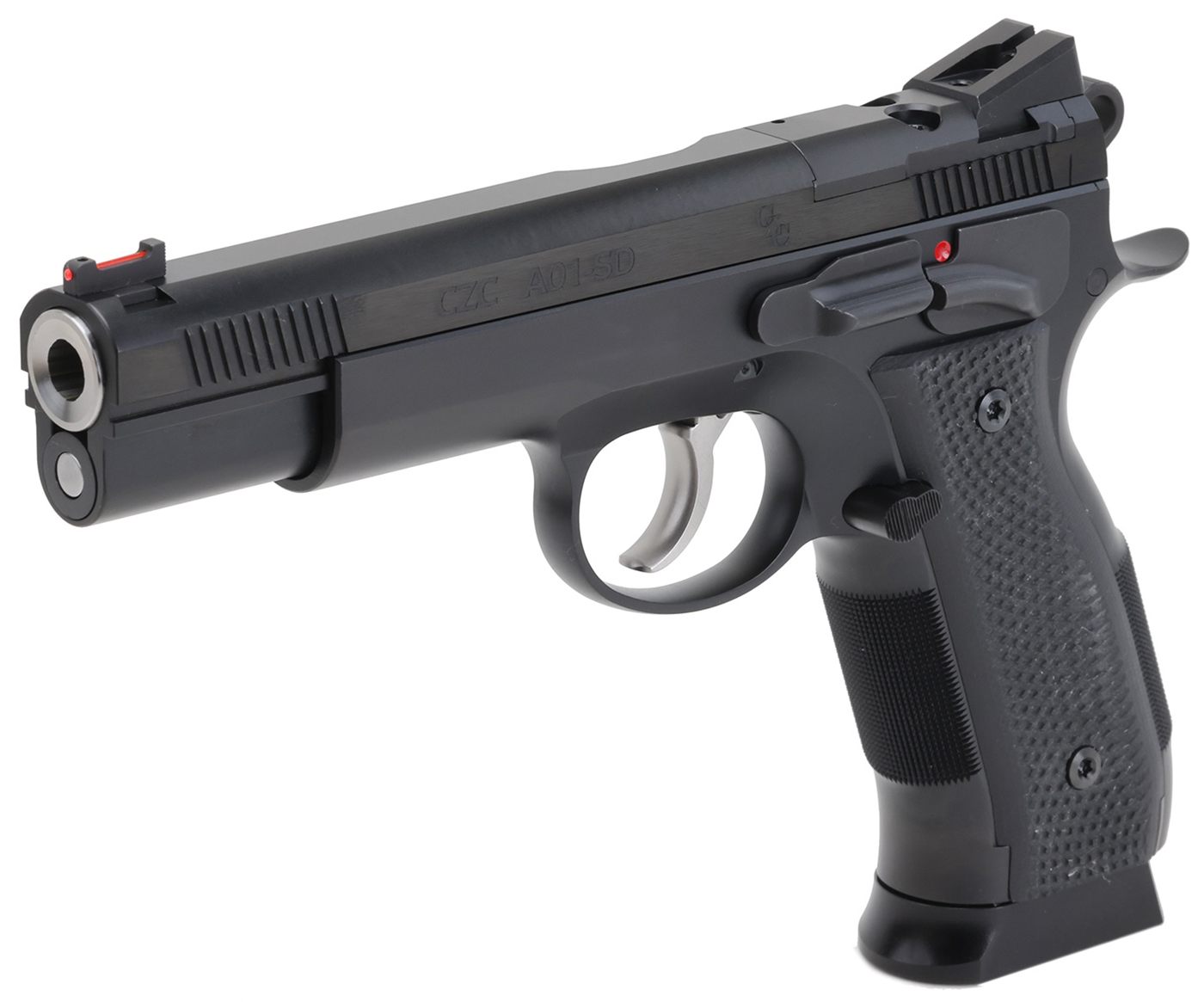 CZ Custom Shop 96333 A01-SD 9mm Luger 19+1 5in Match Grade Bull Barrel, Bla view 3
