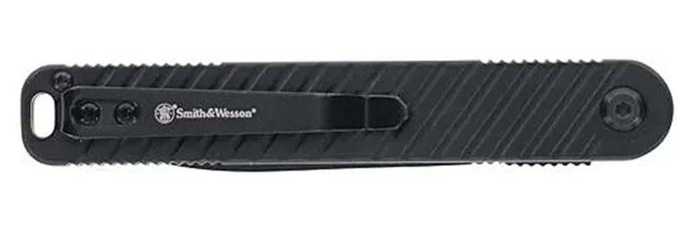 Smith Wesson Executive Folding Knife 3-1/2in Spear Point Blade Black