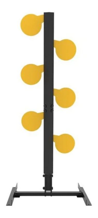 Caldwell AR500 Dueling Tree 3/8in Steel Yellow 6 Tgts view 2