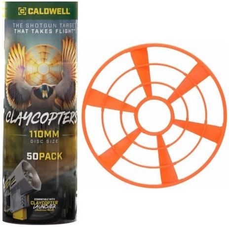 CALDWELL CLAYCOPTER 110MM TARGETS(50 PK)
