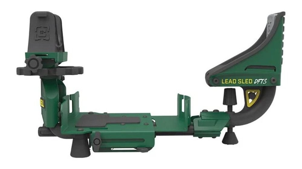Caldwell 1217425 Lead Sled DFT 3 Rifle/Shotgun Black/Green view 2