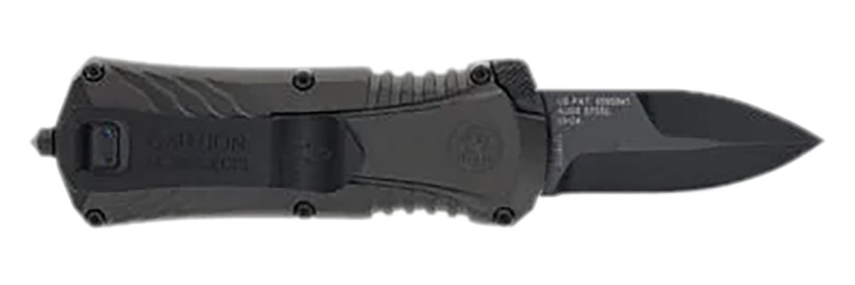 M P Accessories 1219171 Compact 1.90in OTF Plain Black Oxide Stainless Stee