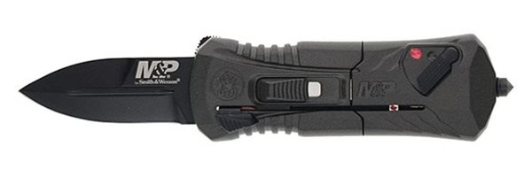 M P Accessories 1219171 Compact 1.90in OTF Plain Black Oxide Stainless Stee view 2