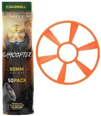 CALDWELL CLAYCOPTER 90MM TARGETS (50 PK)