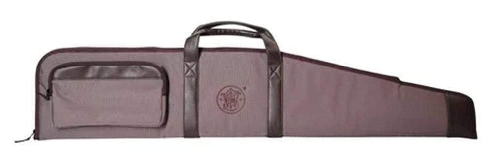 S W GUN Case 44in 600D W/Zipper Side Pouch Brown view 2