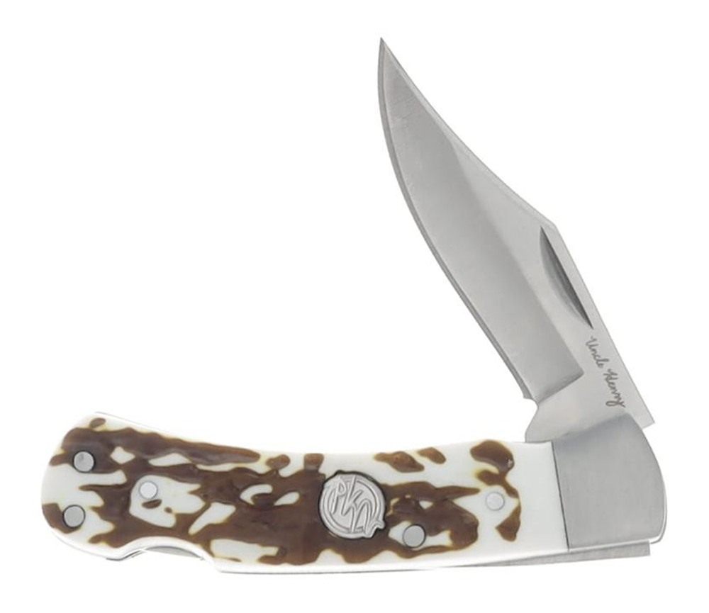 Uncle Henry Knife Combo with Tin 1 Fixed 2 Folding Knives view 6