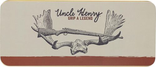 Uncle Henry Knife Fixed/Folder Combo Gift TIN Promo Q4 25'
