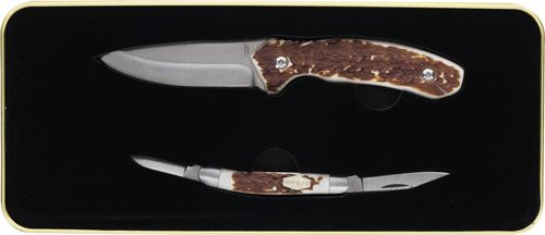 Uncle Henry Knife Fixed/Folder Combo Gift TIN Promo Q4 25' view 2