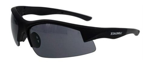 Caldwell Shooting Glasses Black with Smoke Lenses