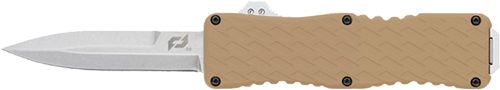Schrade Knife Uproar D/A OTF 3in D2 Bayonet Point FDE/SS