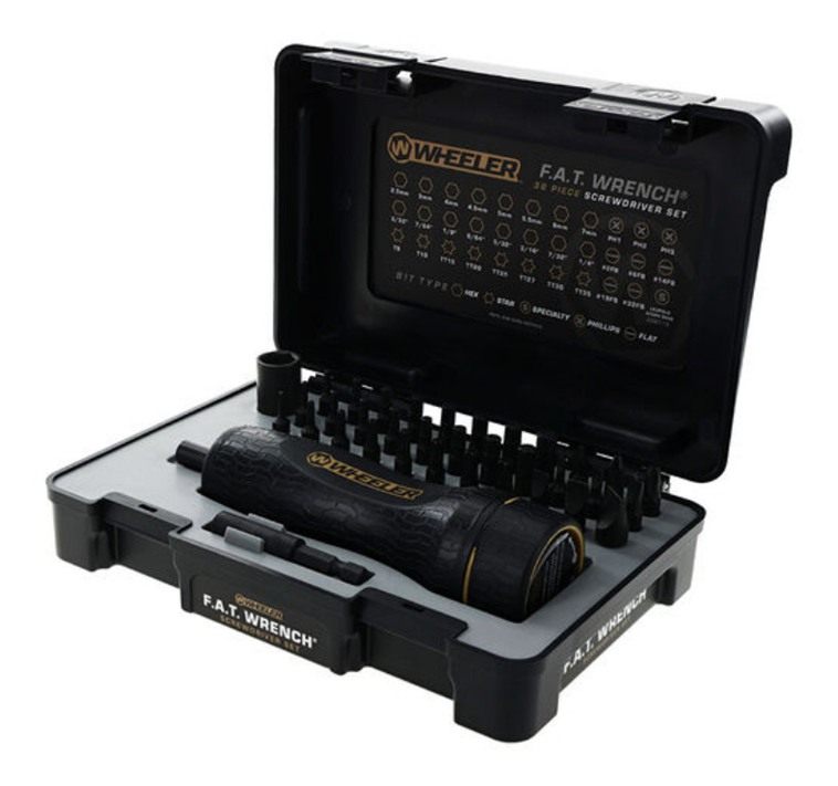 WHEELR 1237377 38-PIECE FAT WRENCH SCREWDRIVER SET