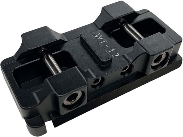 Warrior Tripods Picatinny to Arca Adapter, Aluminum, WT-12