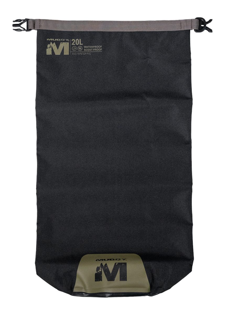 Gsm Outdoors Muddy Mud-wdb-20l-blk Wtrproof Dry Bag