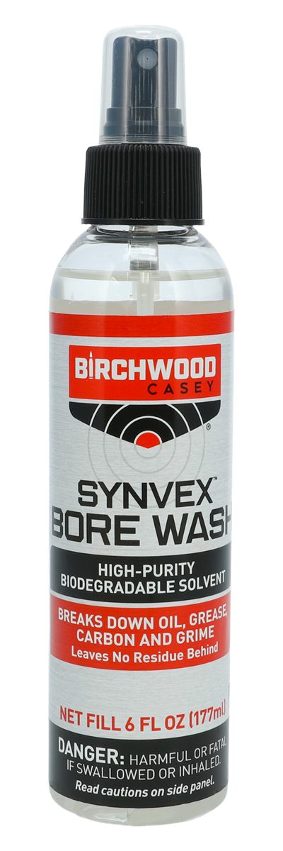 Birchwood Casey 44400 Synvex Bore Wash 6oz Sprayp