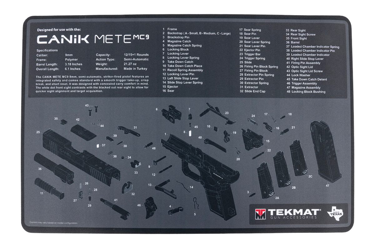 TekMat TEK-R17-CANIK-MC9 17X11