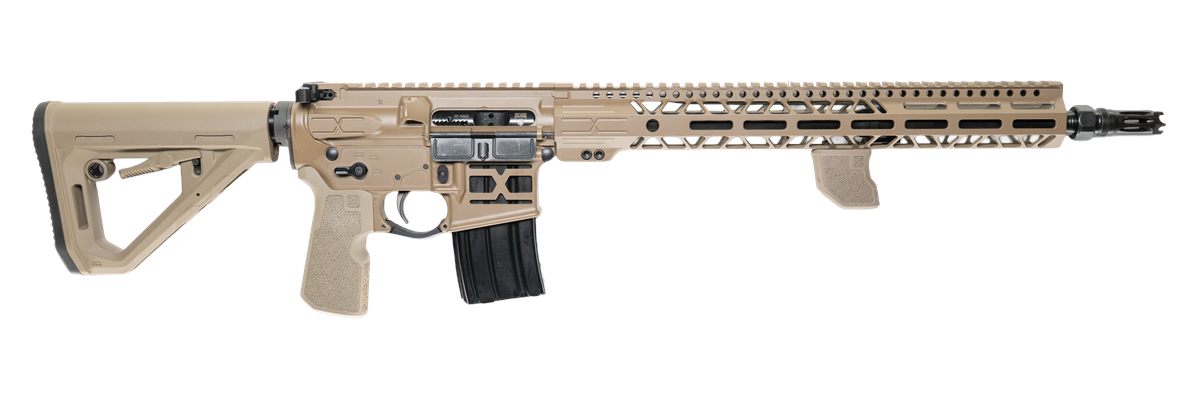 Firearms Cnc Faxon FF-15 Limited Edition 6mm ARC 16in Black Nitride Gunner