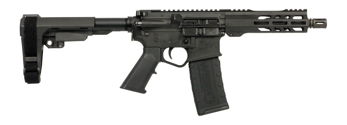 Wise Arms WA-15B 300BLK BLK 7.5in SBA3