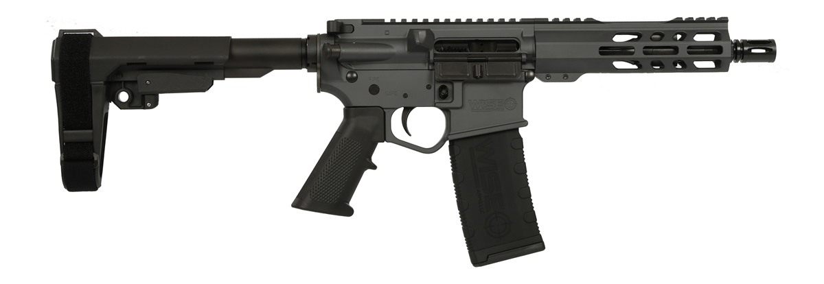 Wise Arms WA-15B 5.56MM GRY 7.5in SBA3