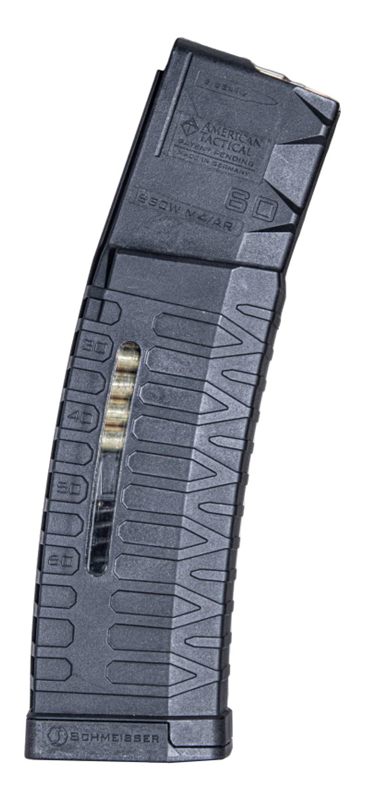 ATI SCHMEISSER 5.56/.223 AR15 60RD MAGAZINE W/ WINDOW