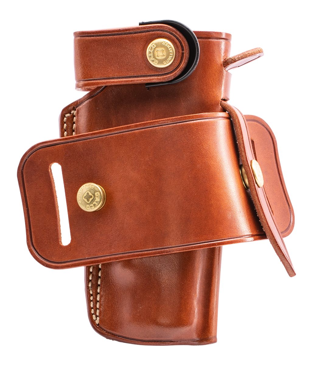 Galco IRO212 Ironhide  OWB Tan Leather Belt Slide Fits 1911 Ambidextrous