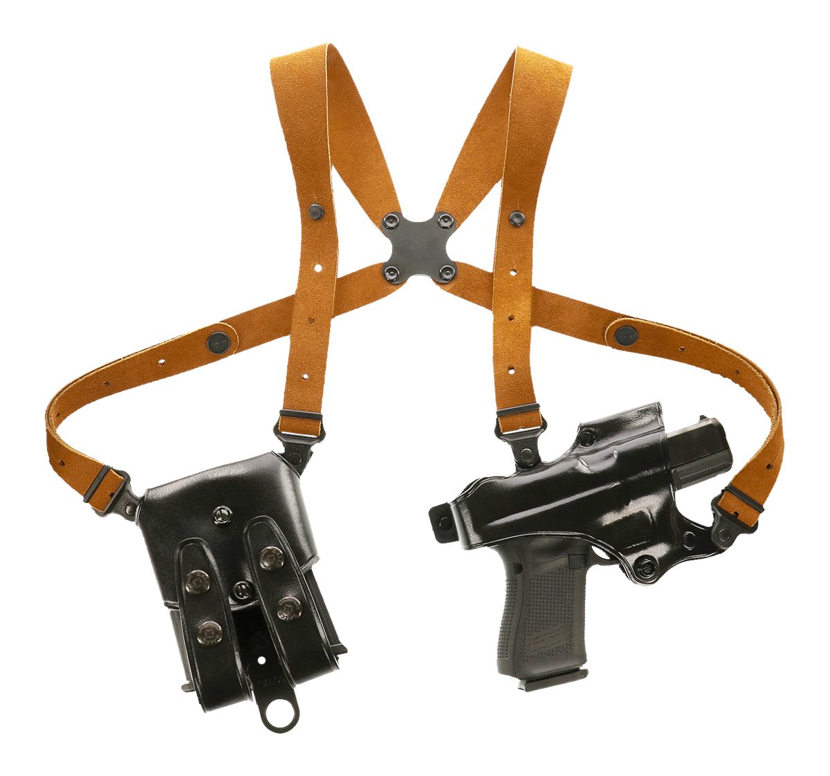 Galco International JR202B Jackass Rig Shoulder System Size Fits Chest Up T