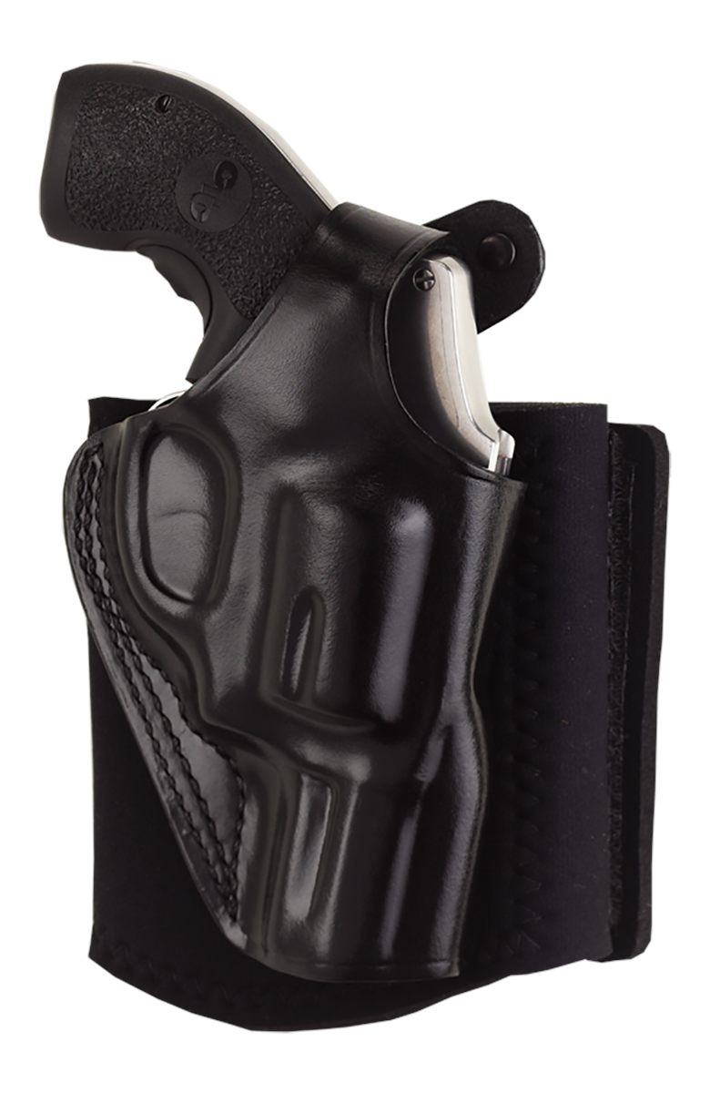 Galco International AG870RB Ankle Glove Size Fits up to 13in Black Leather