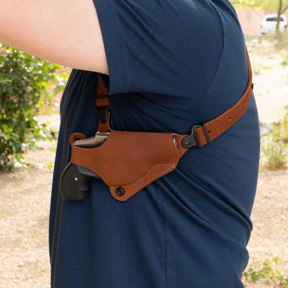 Galco International CL2224 Classic Lite 2.0 Shoulder System Fits Chest Up T view 3