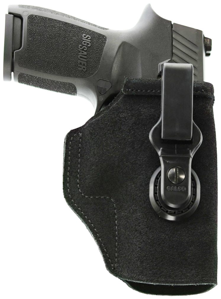 Galco International TUC854B Tuck-N-Go 2.0 IWB Black Leather UniClip/Stealth