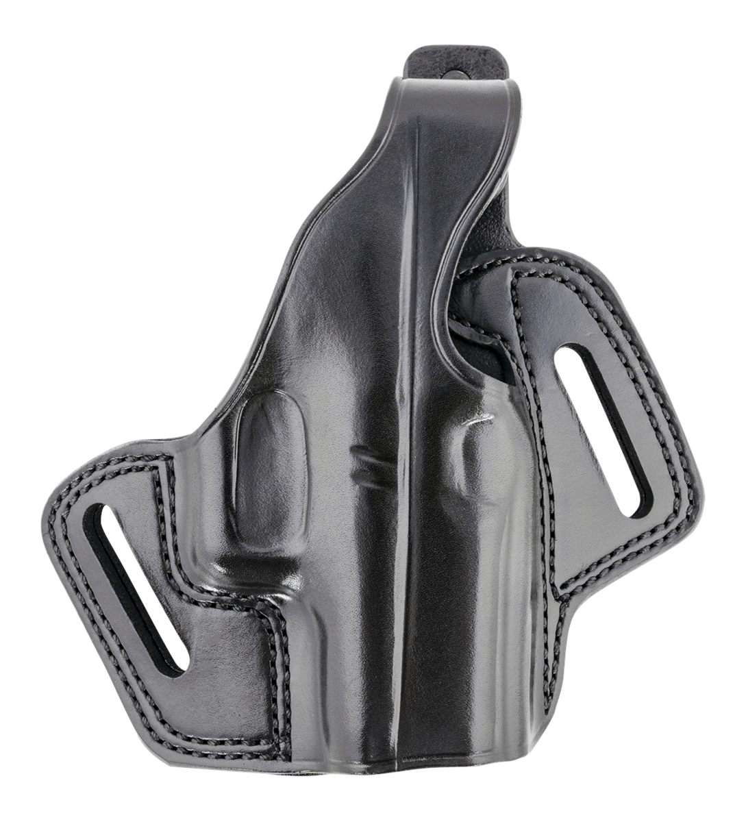 Galco International FL800RB Fletch OWB Black Leather Belt Slide Compatible