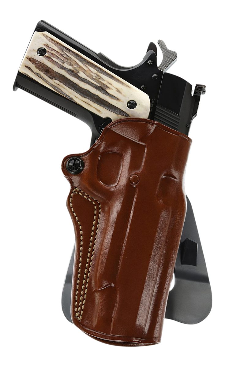 Galco International SM2212R Speed Master 2.0 OWB Tan Leather Paddle Fits 19