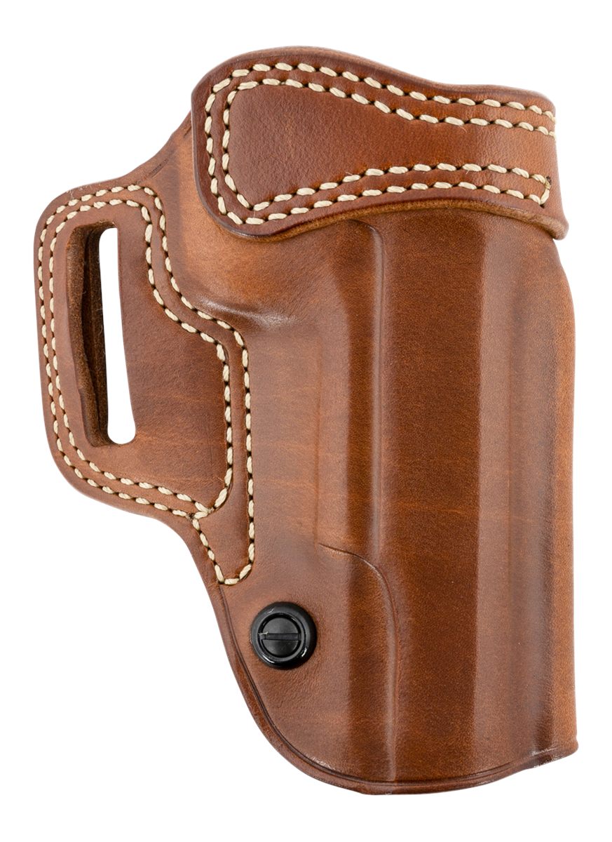 Galco International AV212R Avenger OWB Tan Leather Belt Slide Fits 1911 5in