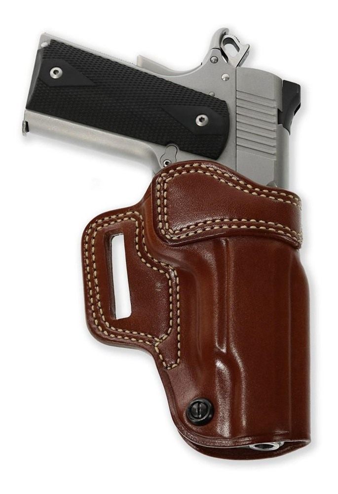 Galco International AV212R Avenger OWB Tan Leather Belt Slide Fits 1911 5in view 2
