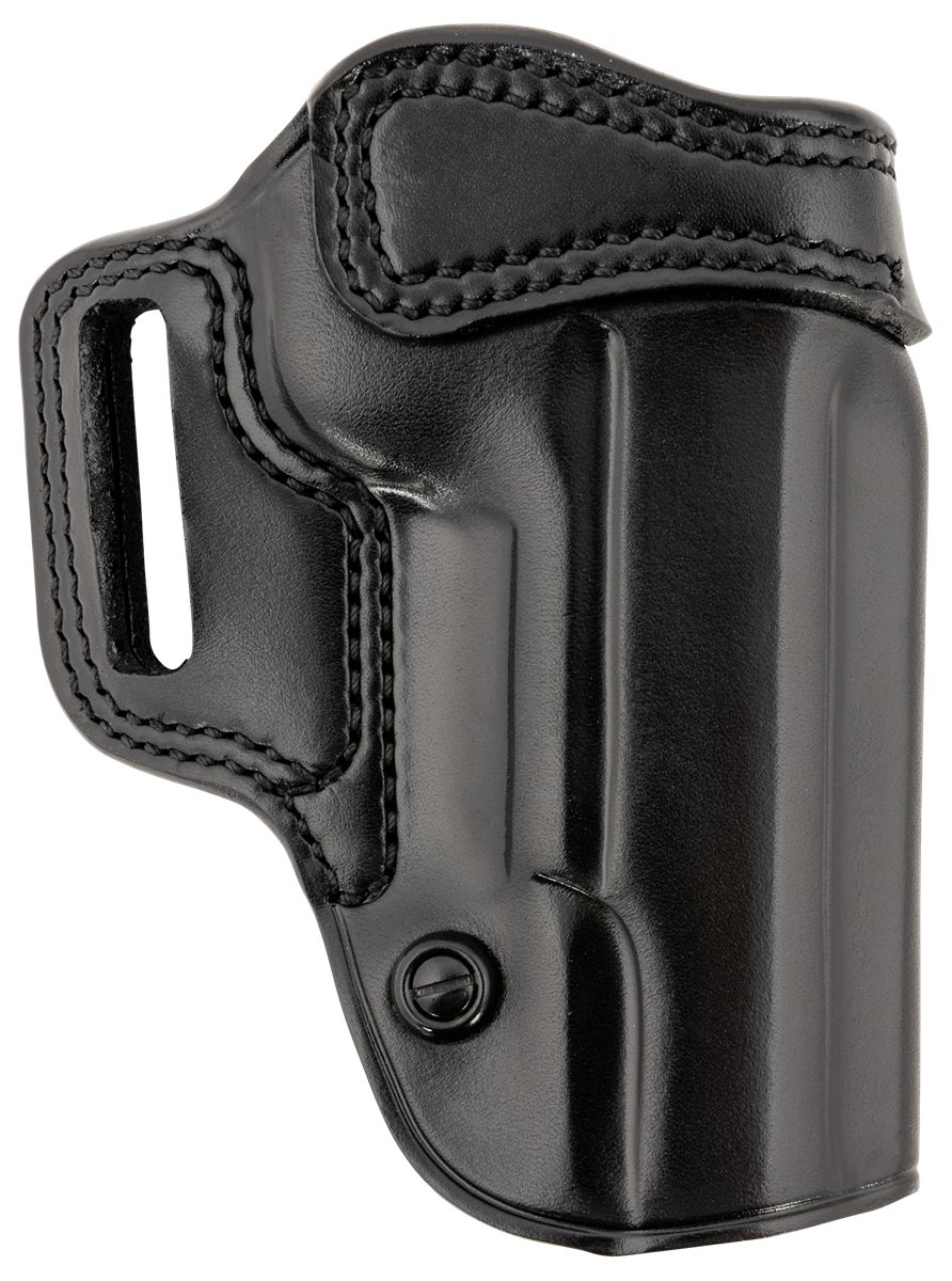 Galco International AV212RB Avenger OWB Black Leather Fits 1911 5in Belt Sl