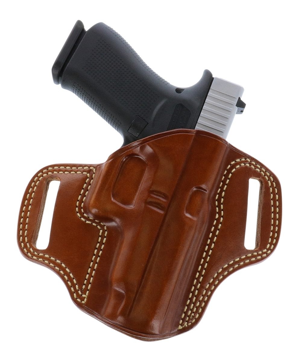 Galco International CM880 Combat Master OWB Tan Leather Belt Slide Fits Spr