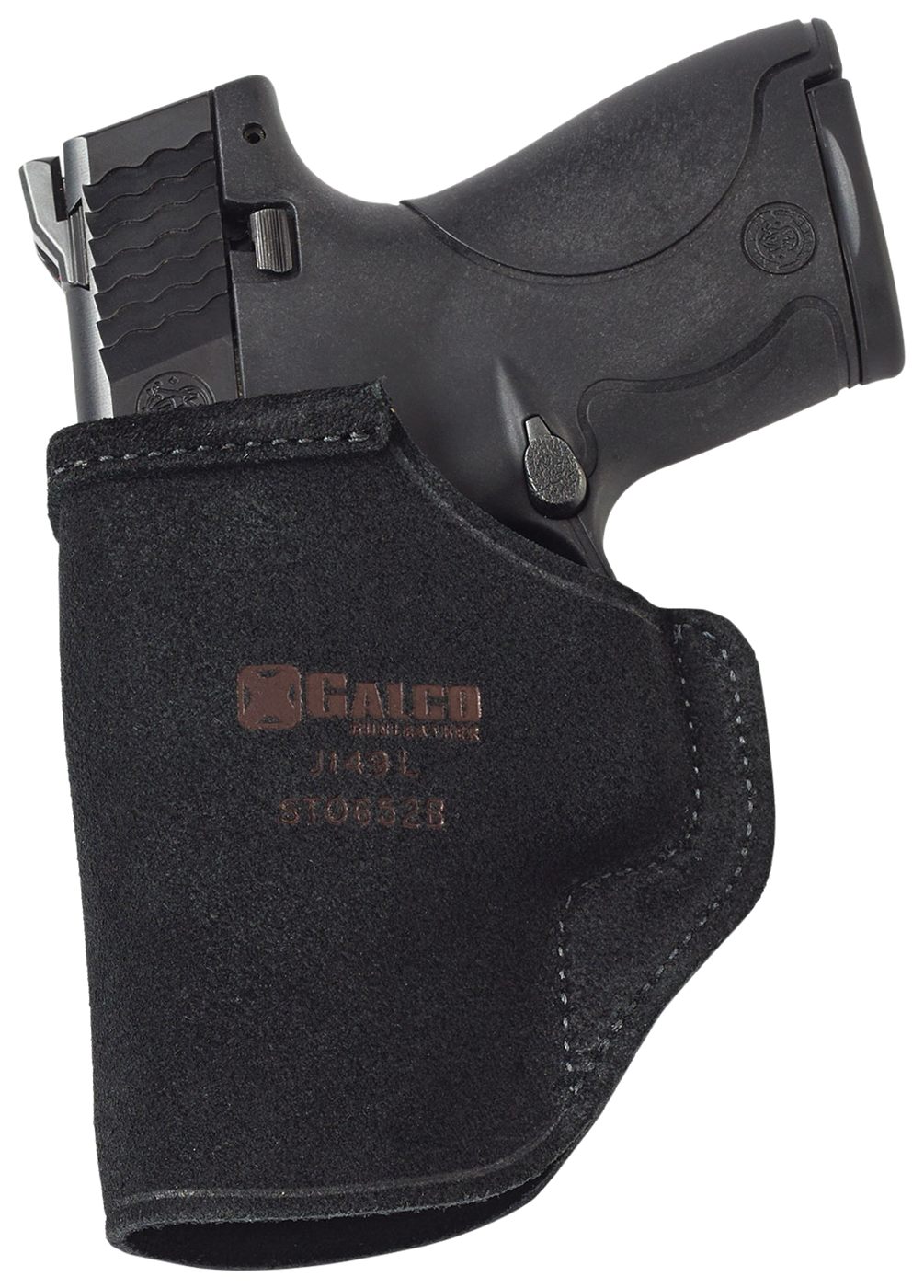 Galco International STO882B Stow-N-Go IWB Leather Belt Clip Fits Staccato C