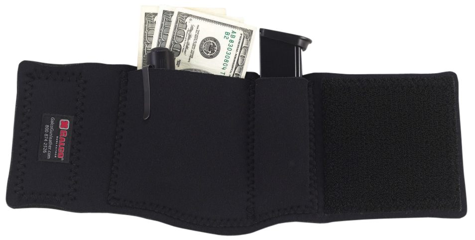 Galco International CAS Ankle Safe Fits Springfield SA-35 13in Hook Loop Mo