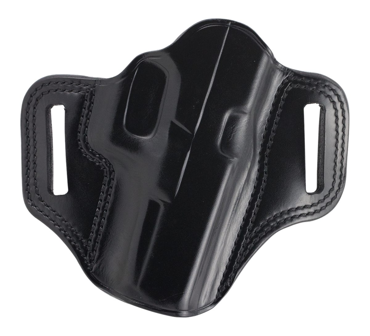 Galco International CM228B Combat Master OWB Black Leather Belt Slide Compa