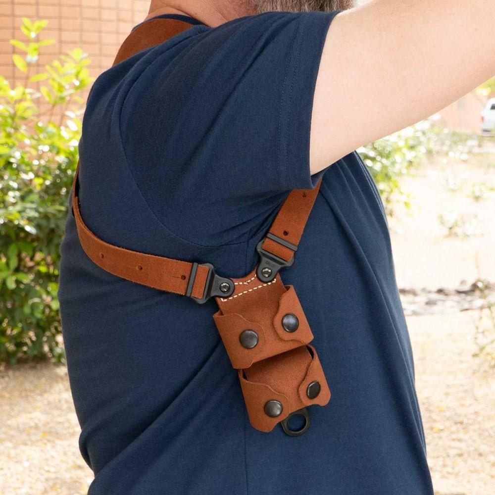 Galco International CL2-894R Classic Lite 2.0 Shoulder System Fits Chest Up view 2