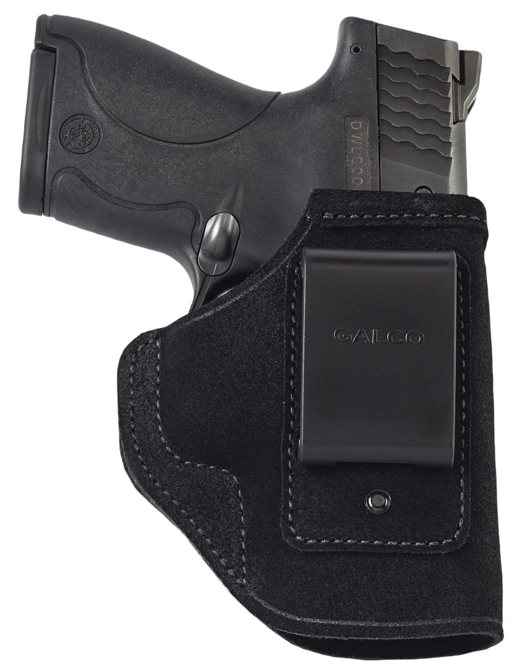 Galco International STO800RB Stow-N-Go IWB Black Steerhide Fits Glock 43/43