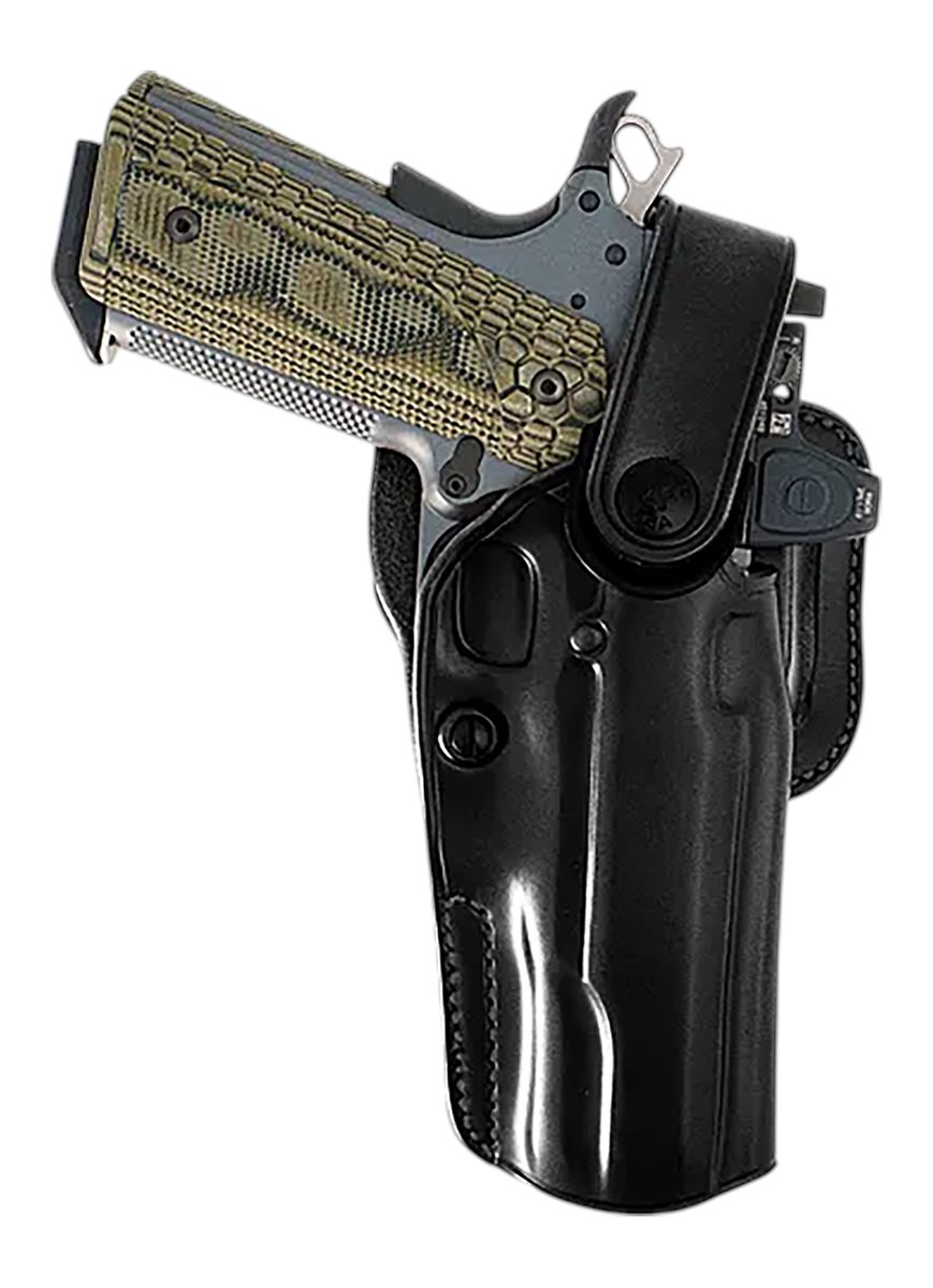 Galco International APO226RB Strongside/Crossdraw OWB Black Steerhide Fits