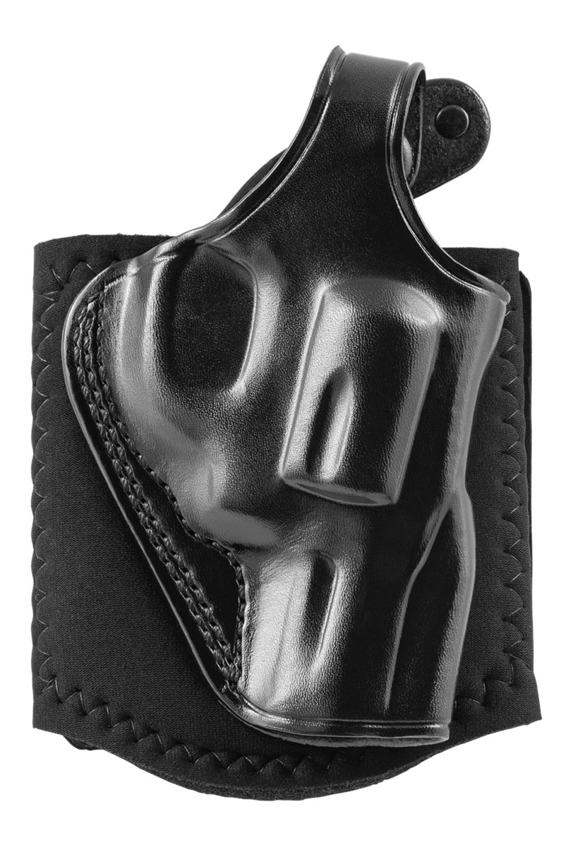 Galco International AG286RB Ankle Glove Size Fits up to 13in Black Leather