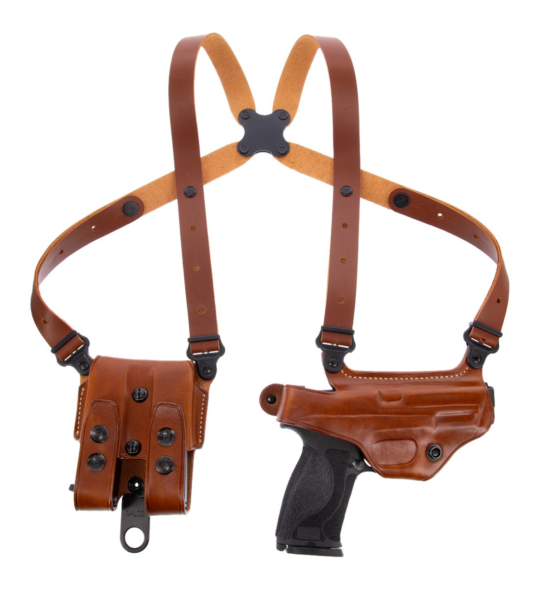 Galco International MC446 Miami Classic Shoulder System Size Fits Chest Up