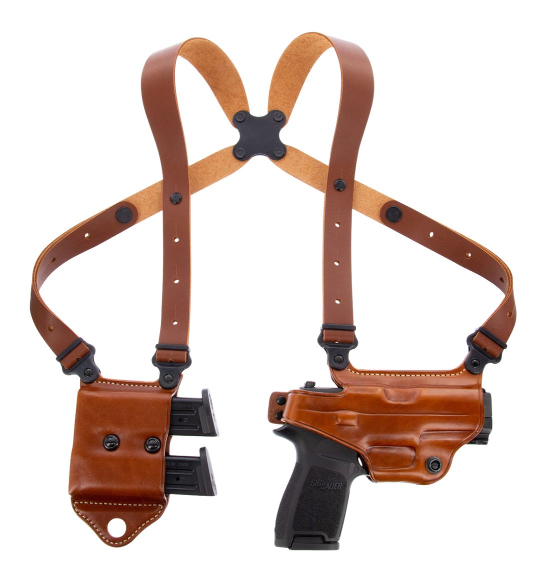 Galco International MCII652 Miami Classic II Shoulder System Size Fits Ches
