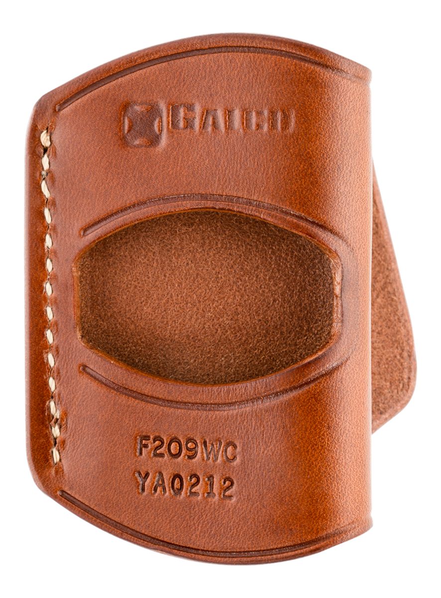 Galco International YAQ212 Yaqui OWB Tan Leather Belt Slide Fits 1911 3-5in