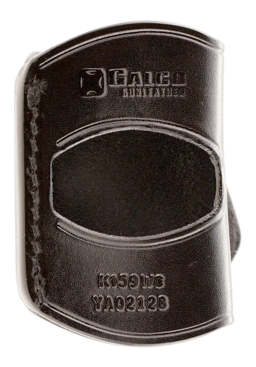 Galco International YAQ212B Yaqui OWB Black Leather Belt Slide Fits 1911 3