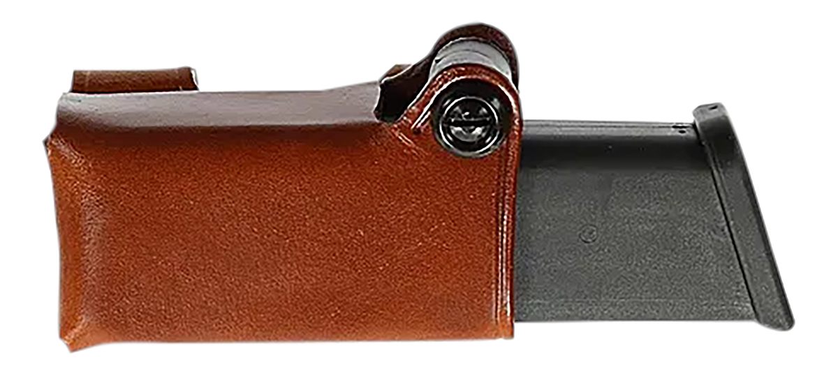 Galco International HMC24 Mag Carrier Horizontal Tan Steerhide Fits Glock 1