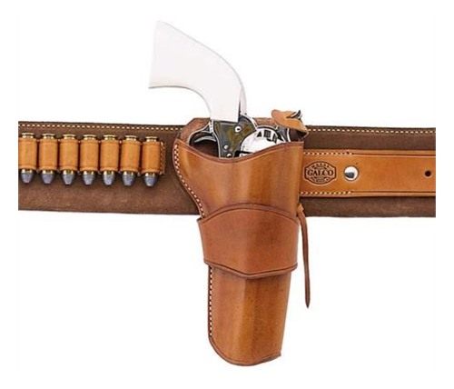 Galco International Ruger .45 Vaquero 4 5/8in 1880's Holster Strongside Rig