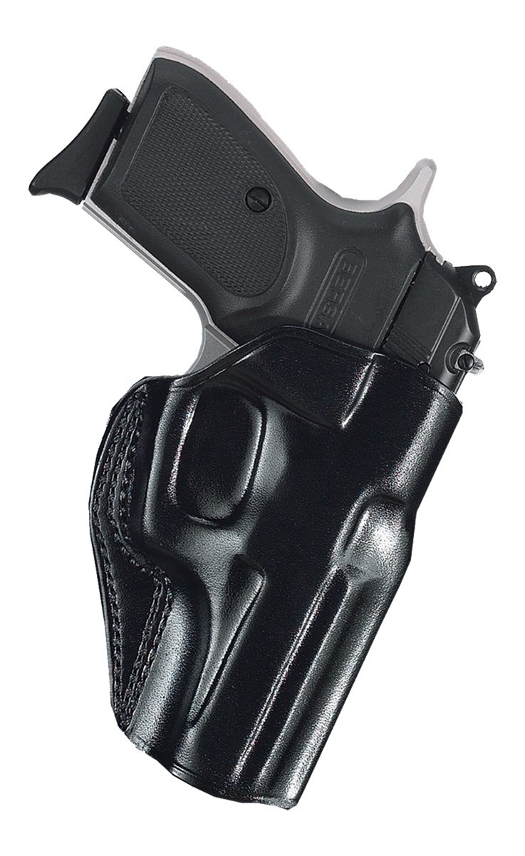 Galco International SG800B Stinger OWB Black Leather Compatible w/ Glock 43