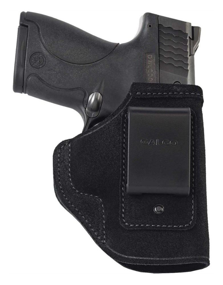 Galco International STO436B Stow-N-Go IWB Black Leather Belt Clip Fits Ruge view 2